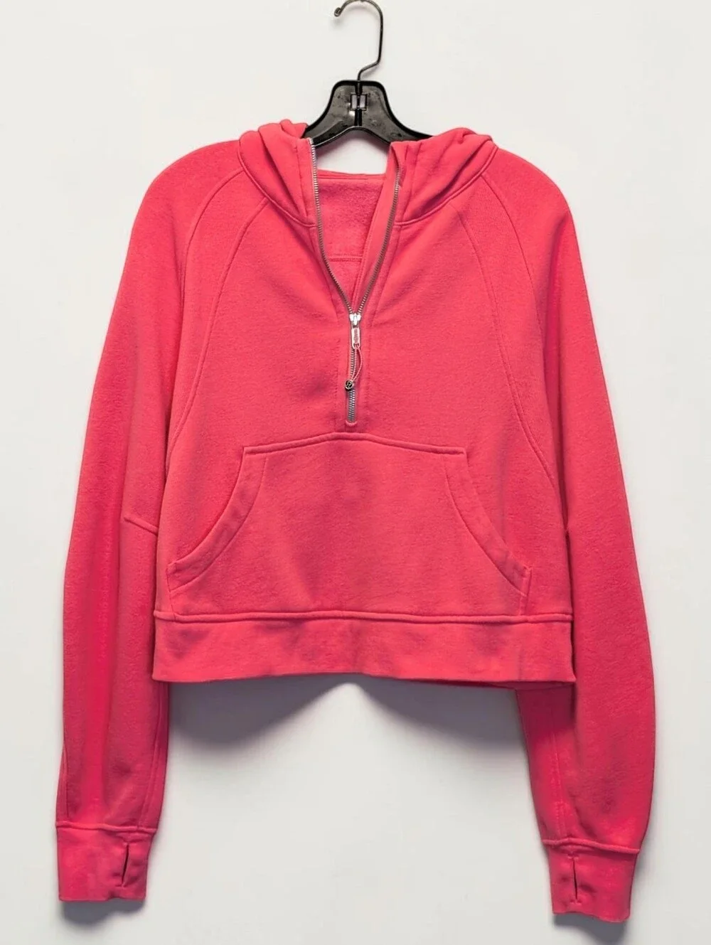Lululemon Scuba Oversized Half-Zip Hoodie Lip Gloss Size M/L